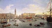 Gaspar Van Wittel The Molo Seen from the Bacino di San Marco 1697 Norge oil painting reproduction